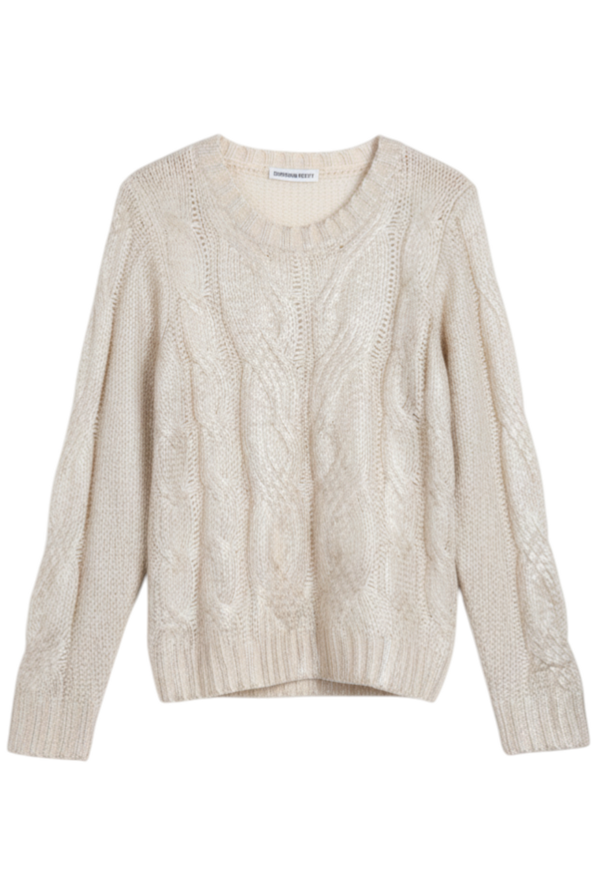 Gold Foil Cream Jumper