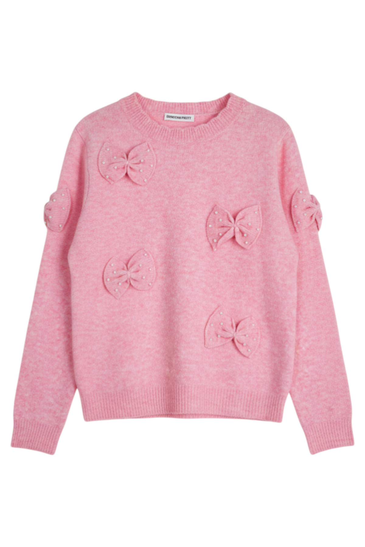 Pink Bow Jumper