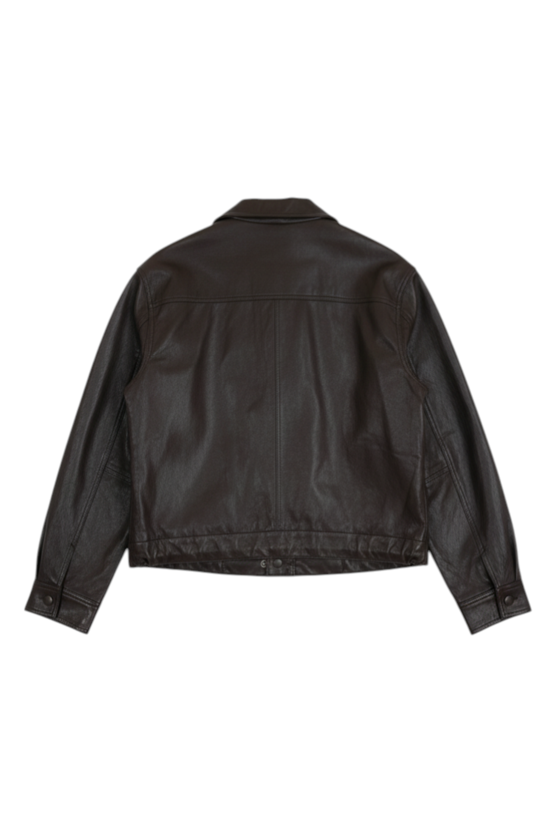 Chocolate Kelly Pleather Jacket