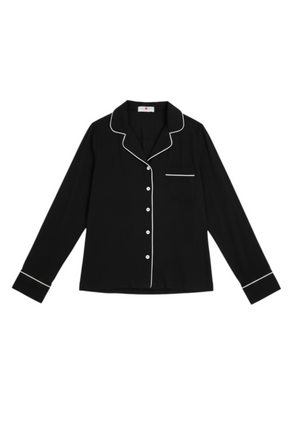 Black Long Sleeve PJ