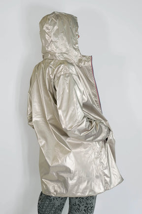 Khaki Reversible Rain Coat