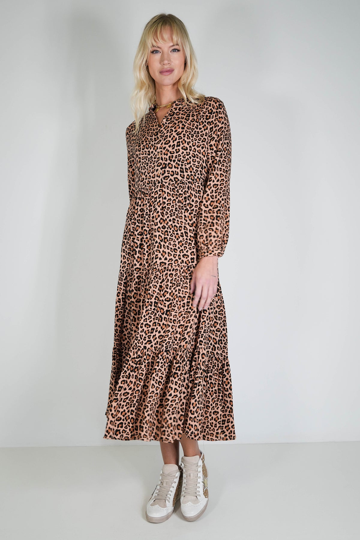 Leopard Winter Dress