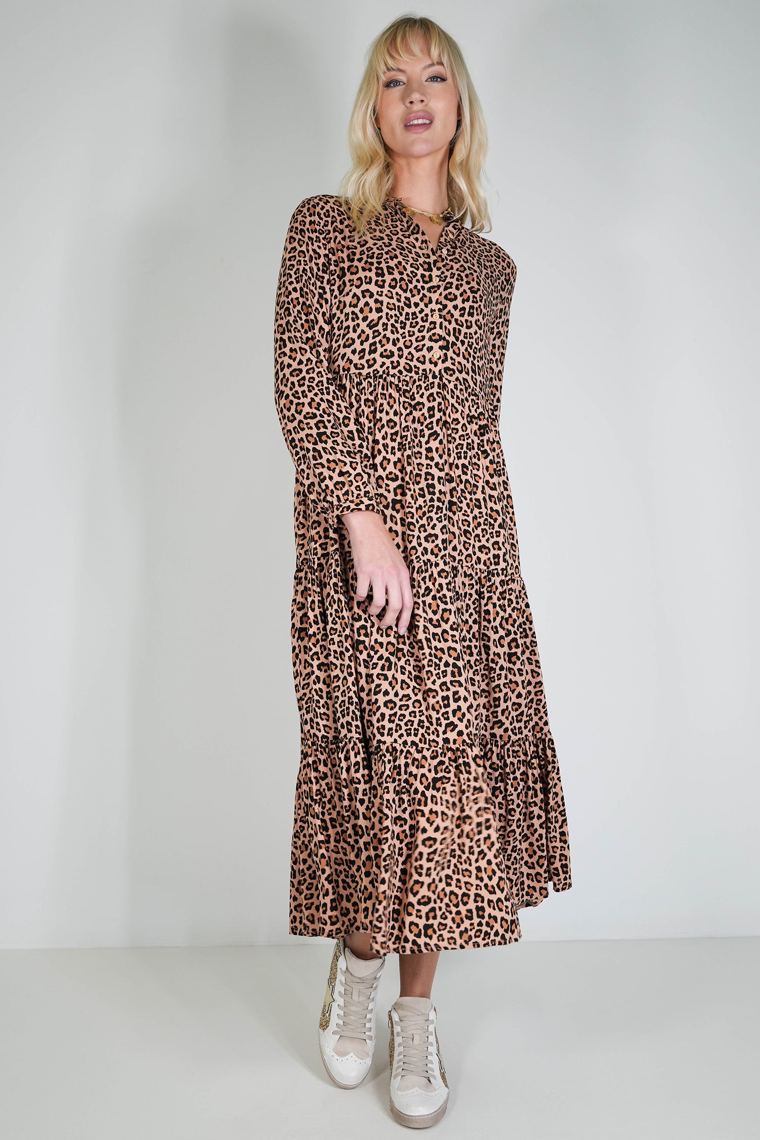 Leopard Winter Dress