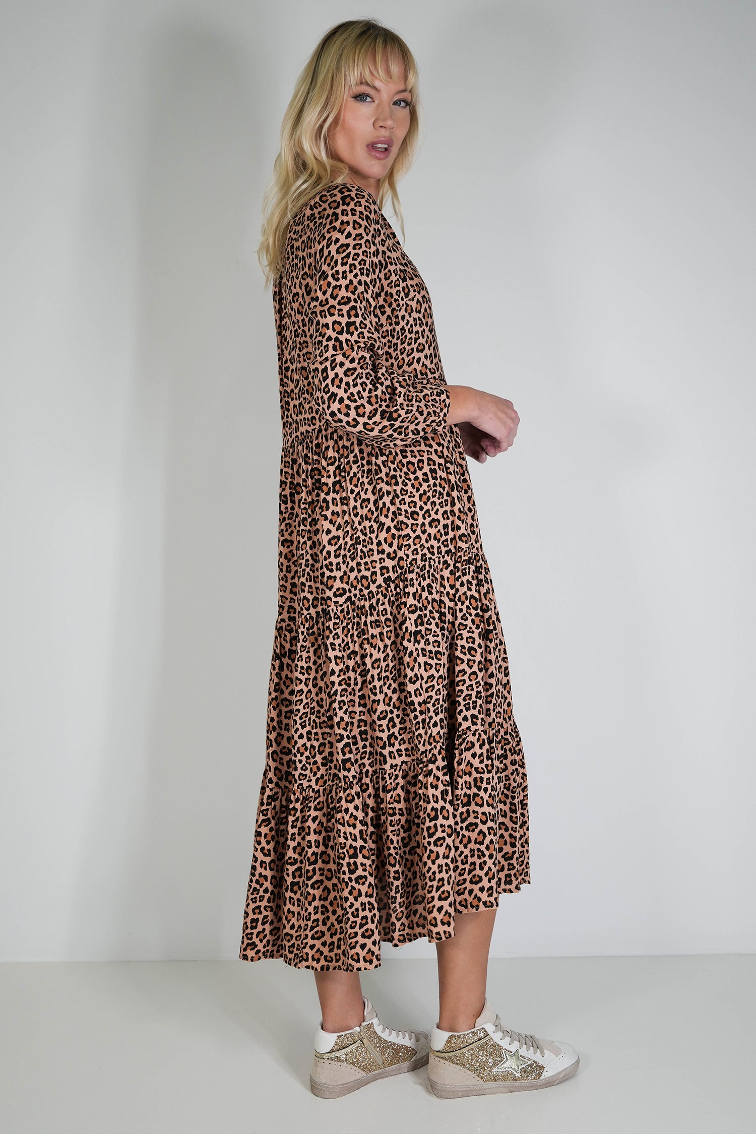 Leopard Winter Dress