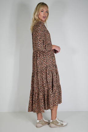 Leopard Winter Dress