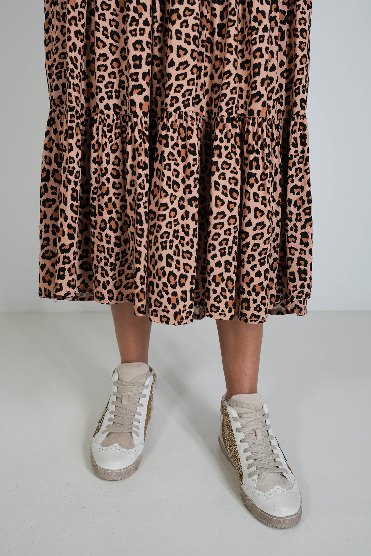 Leopard Winter Dress