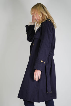 Navy Trench Coat