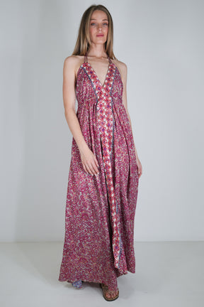 Cerise Mirror Sabs Dress