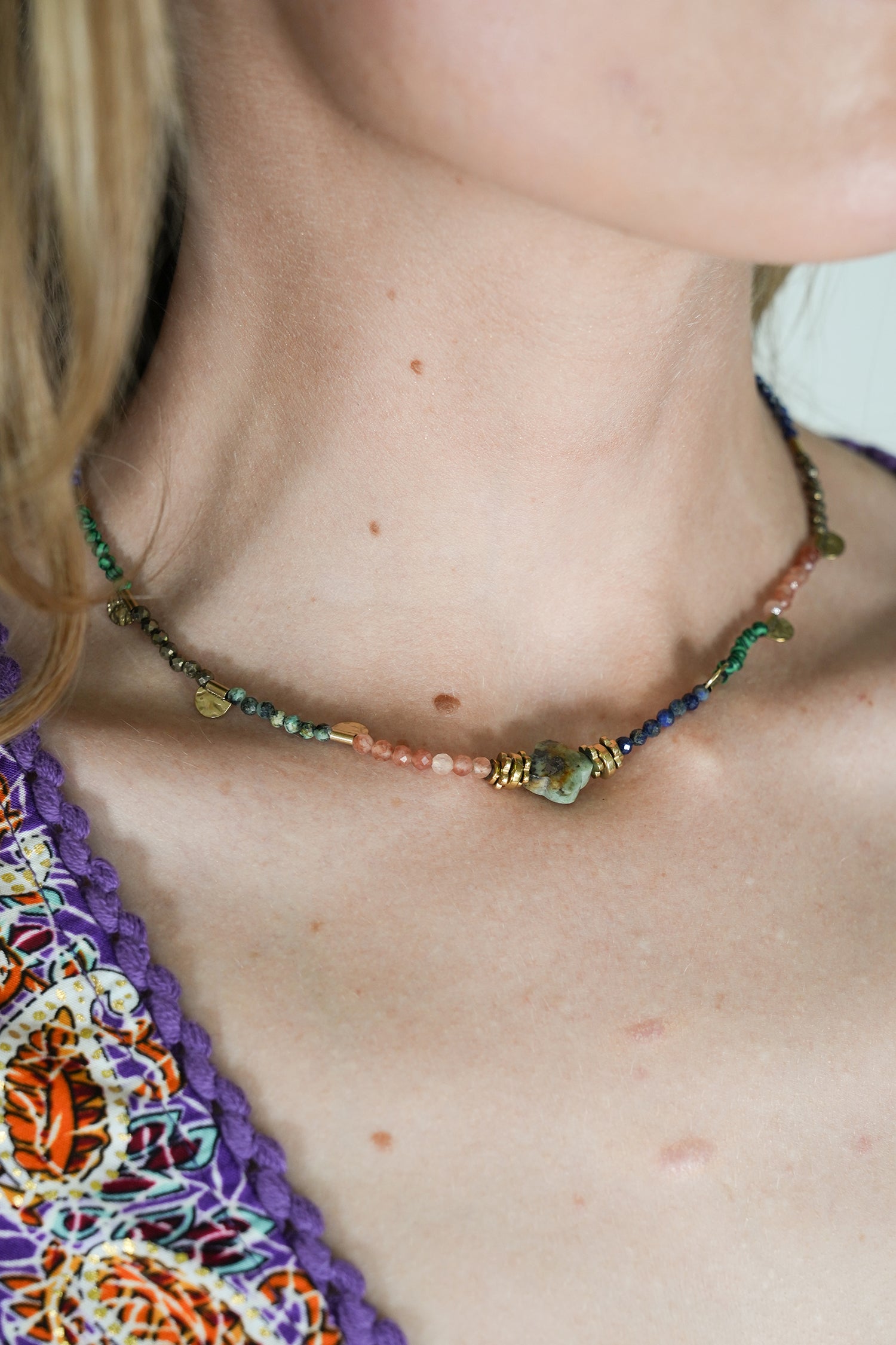 Colourful Shelly Necklace