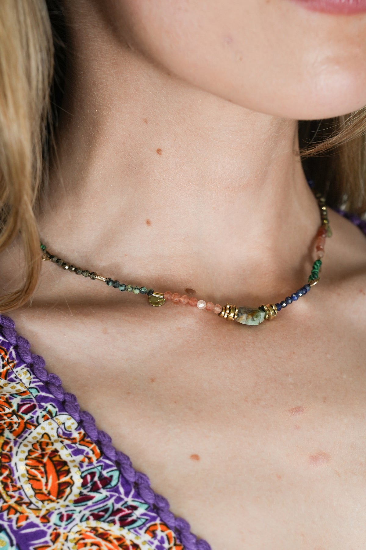 Colourful Shelly Necklace