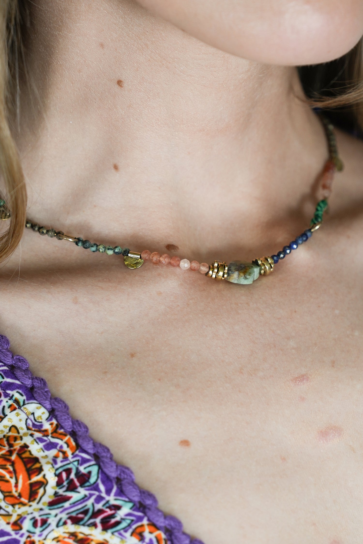 Colourful Shelly Necklace