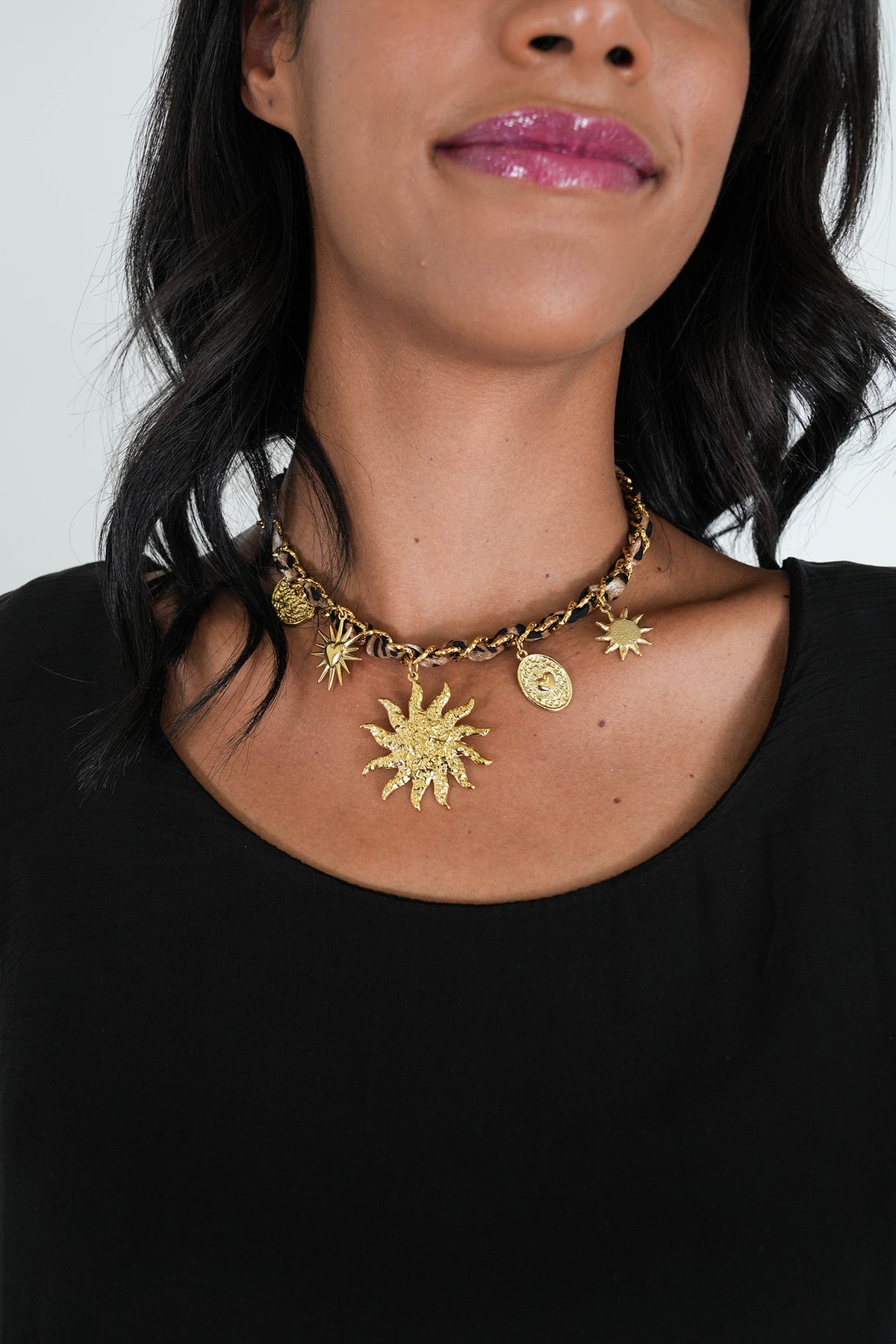 Leopard Star Necklace