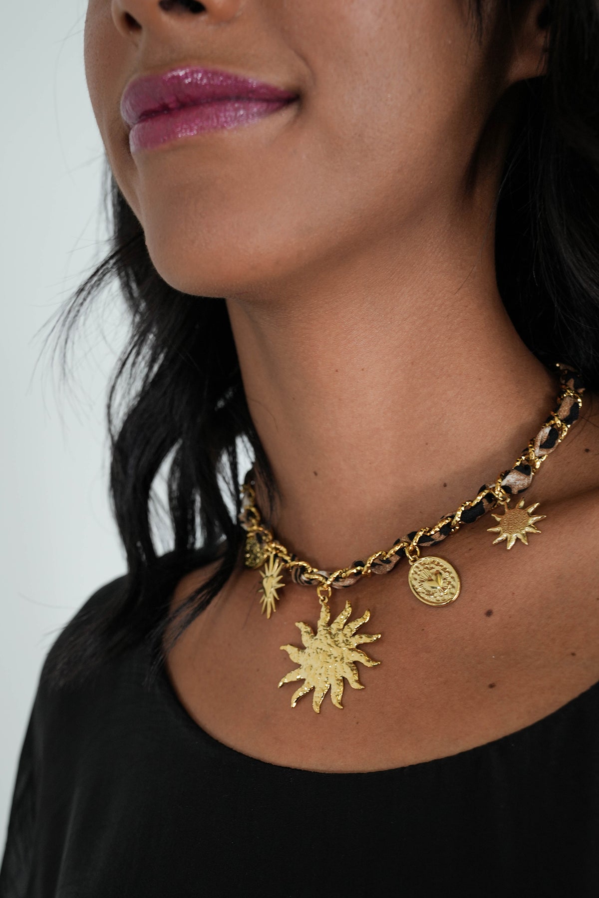 Leopard Star Necklace