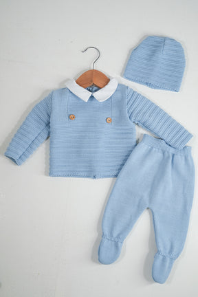 Blue Max Knit Set