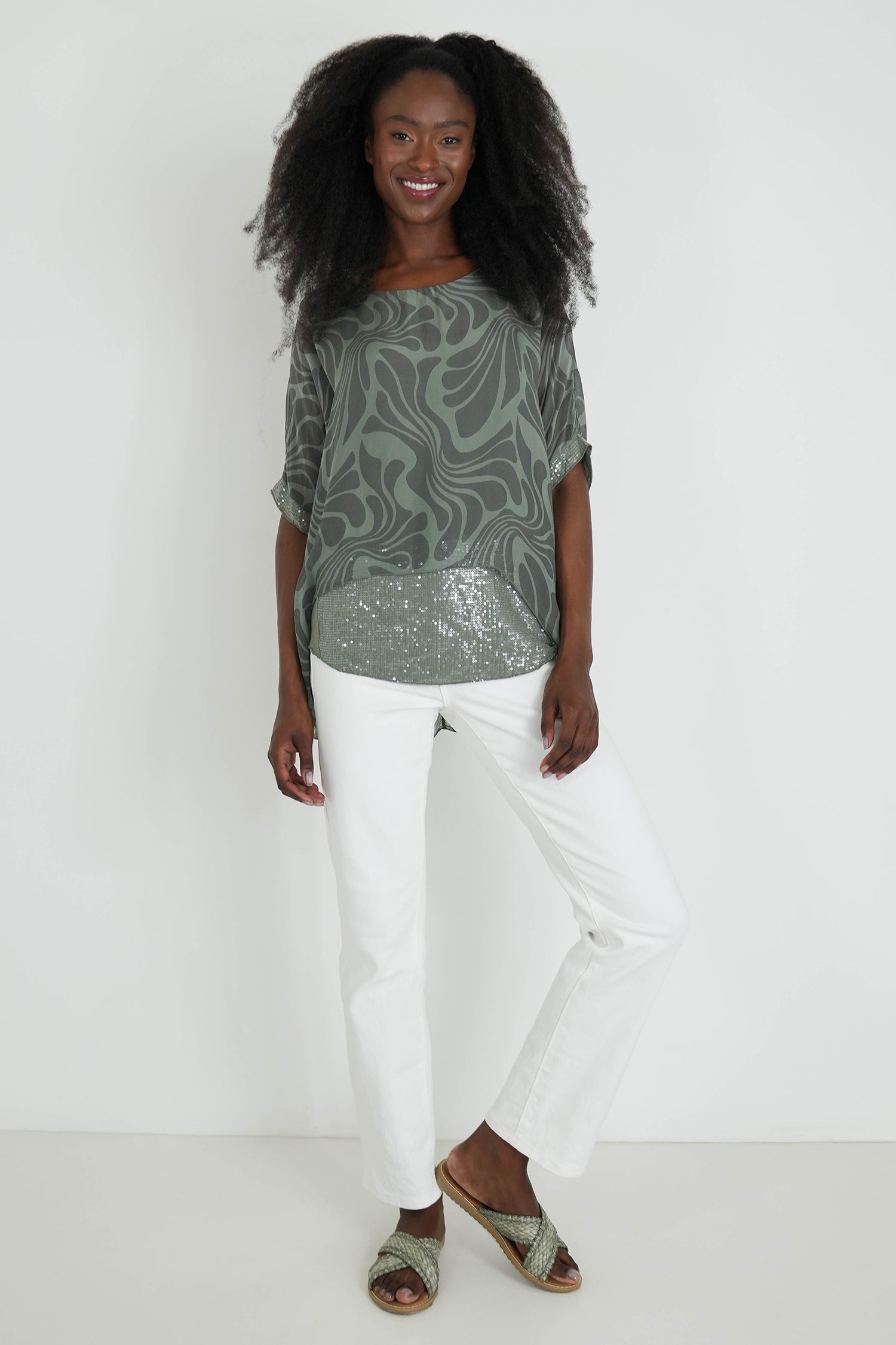 Olive Simone Silk Top