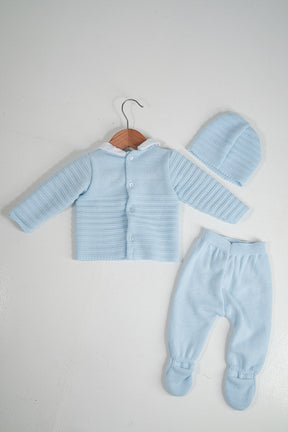 Light Blue Max Knit Set