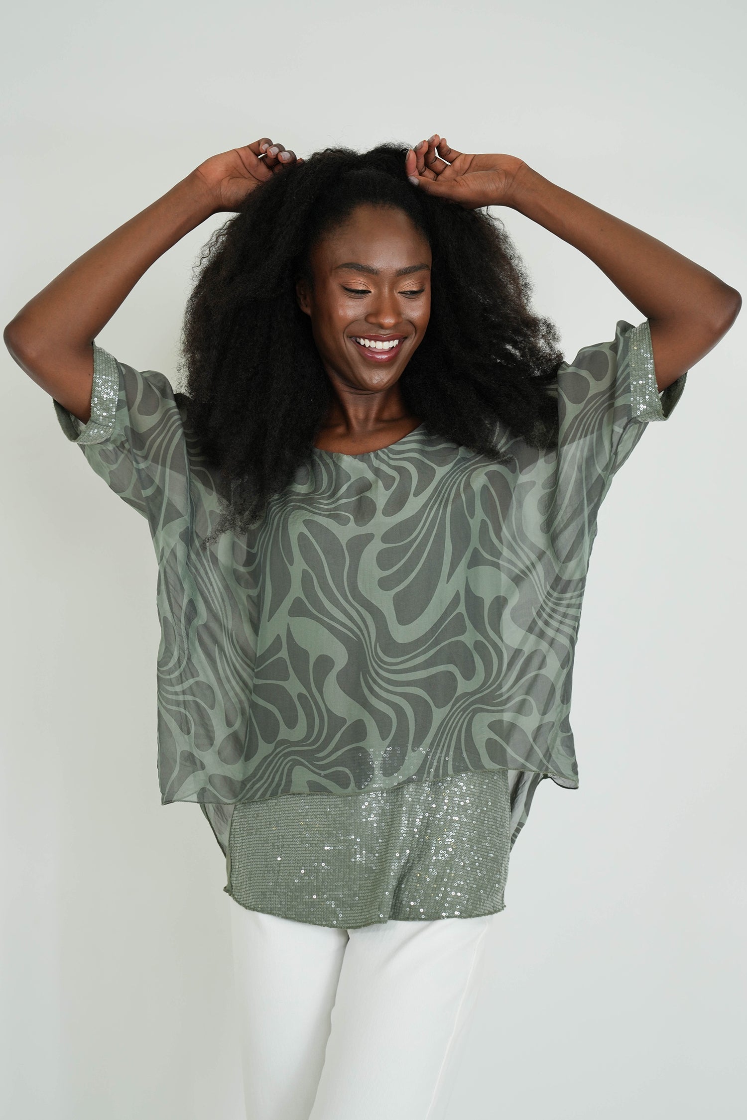 Olive Simone Silk Top