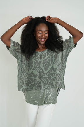 Olive Simone Silk Top