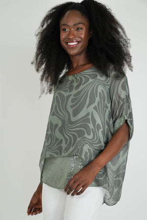 Olive Simone Silk Top