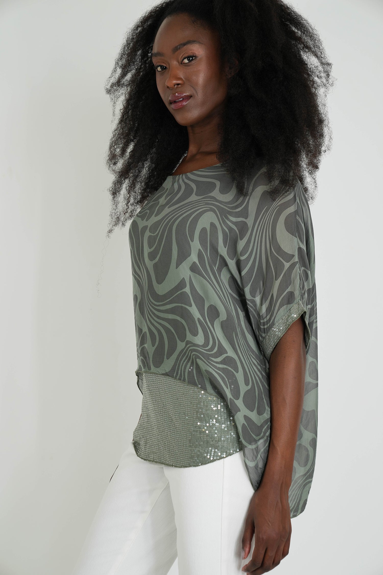 Olive Simone Silk Top