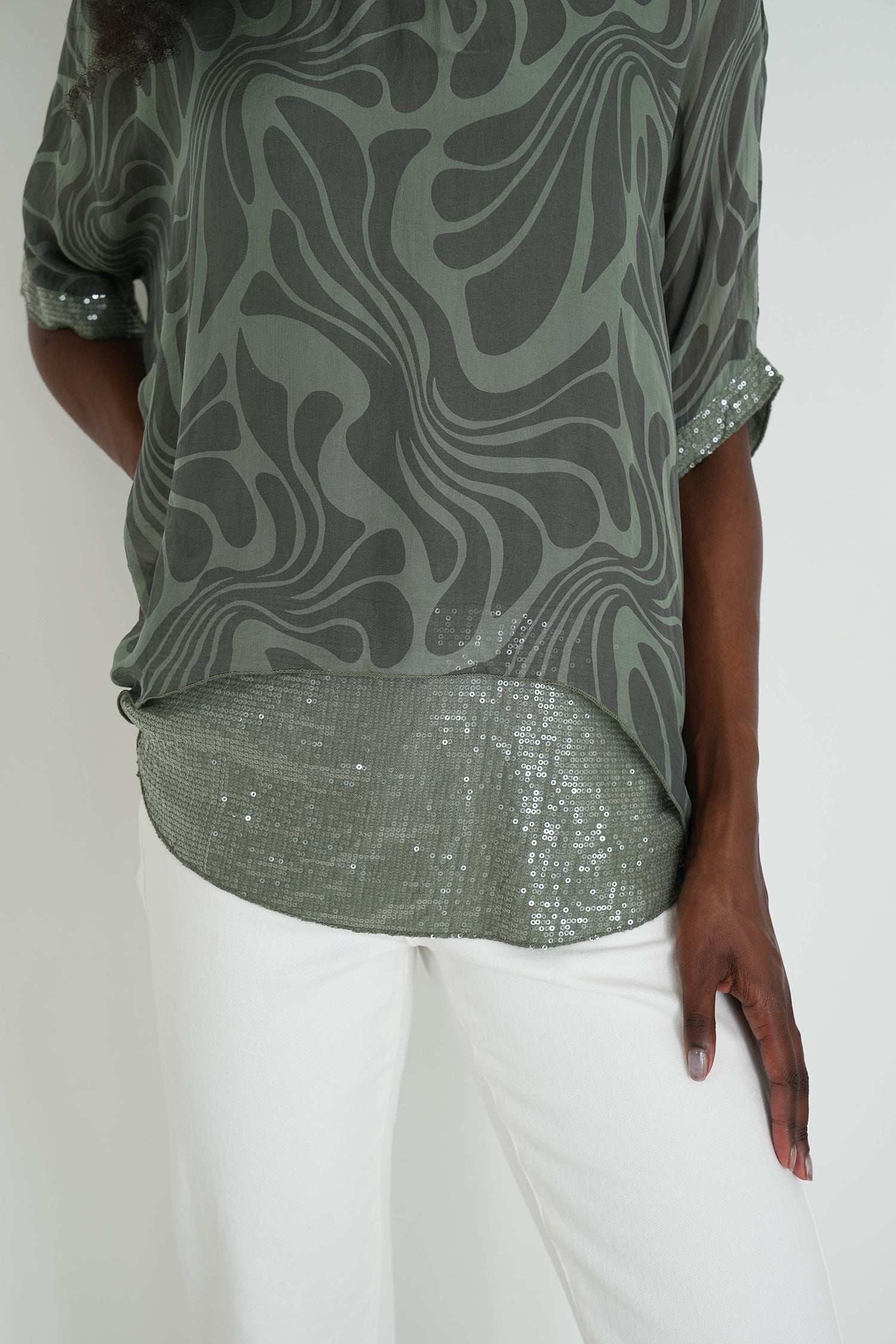 Olive Simone Silk Top