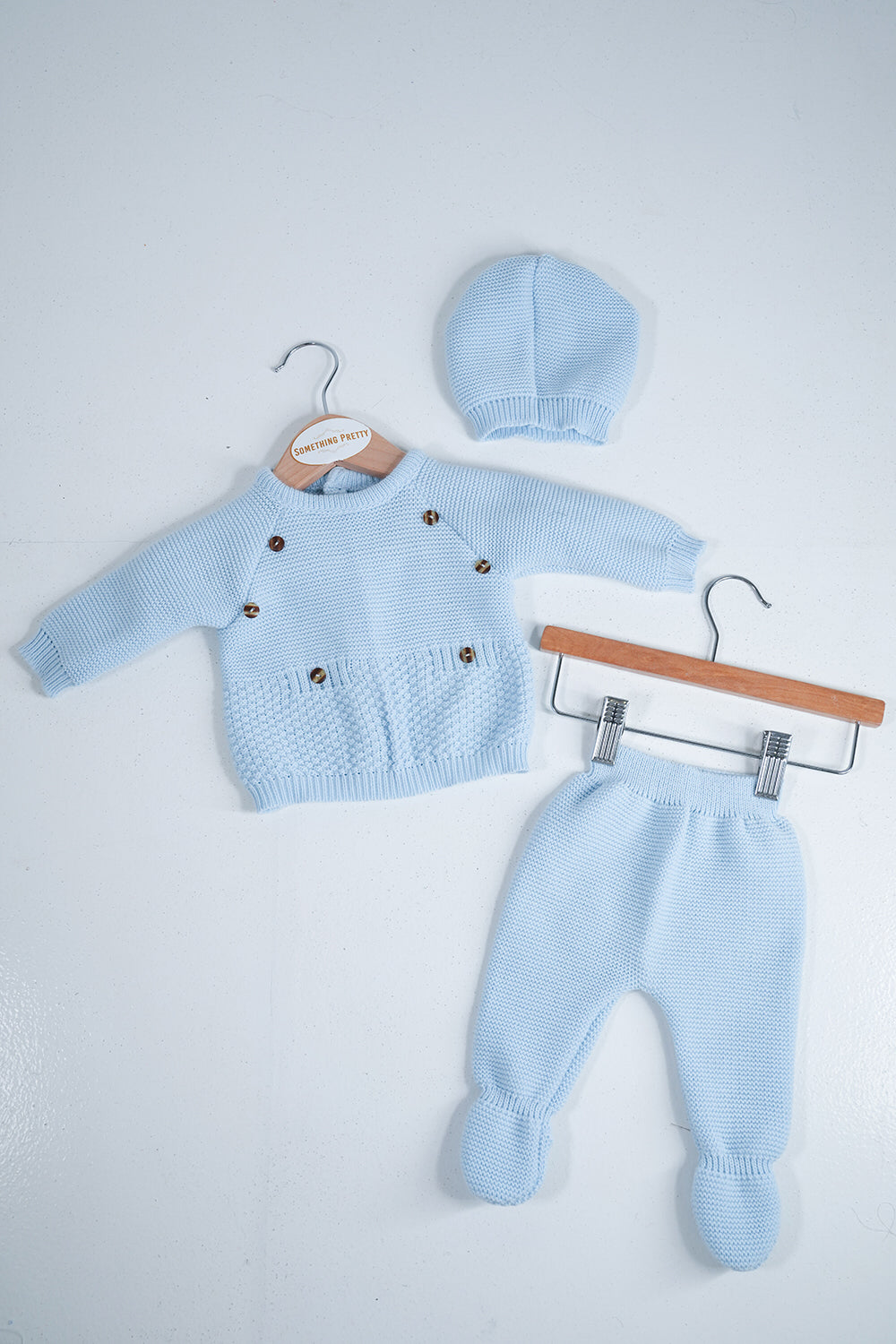 Blue Joshie Knit Set