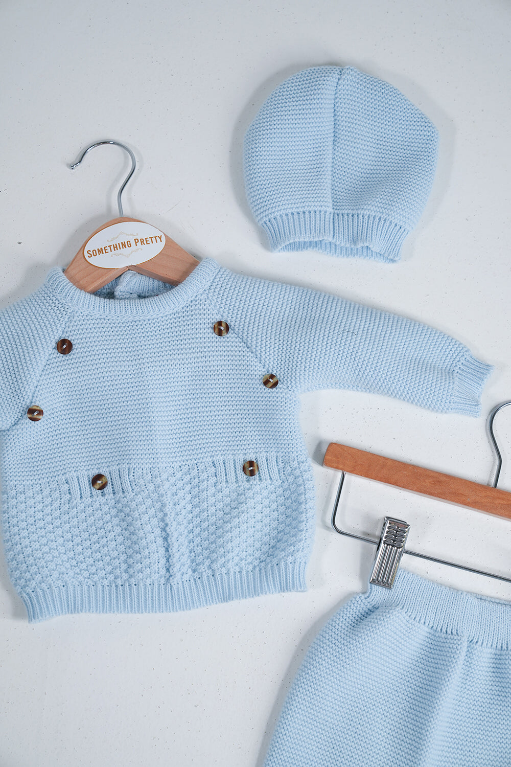 Blue Joshie Knit Set