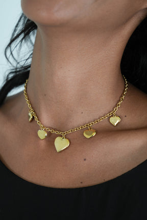 Gold Love Necklace