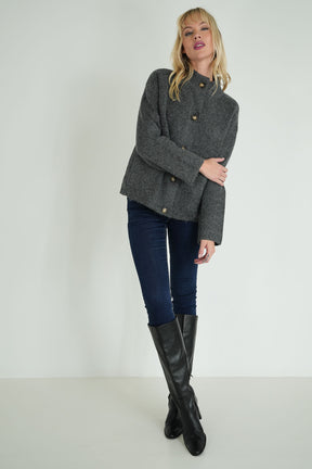 Charcoal Jane Cardigan