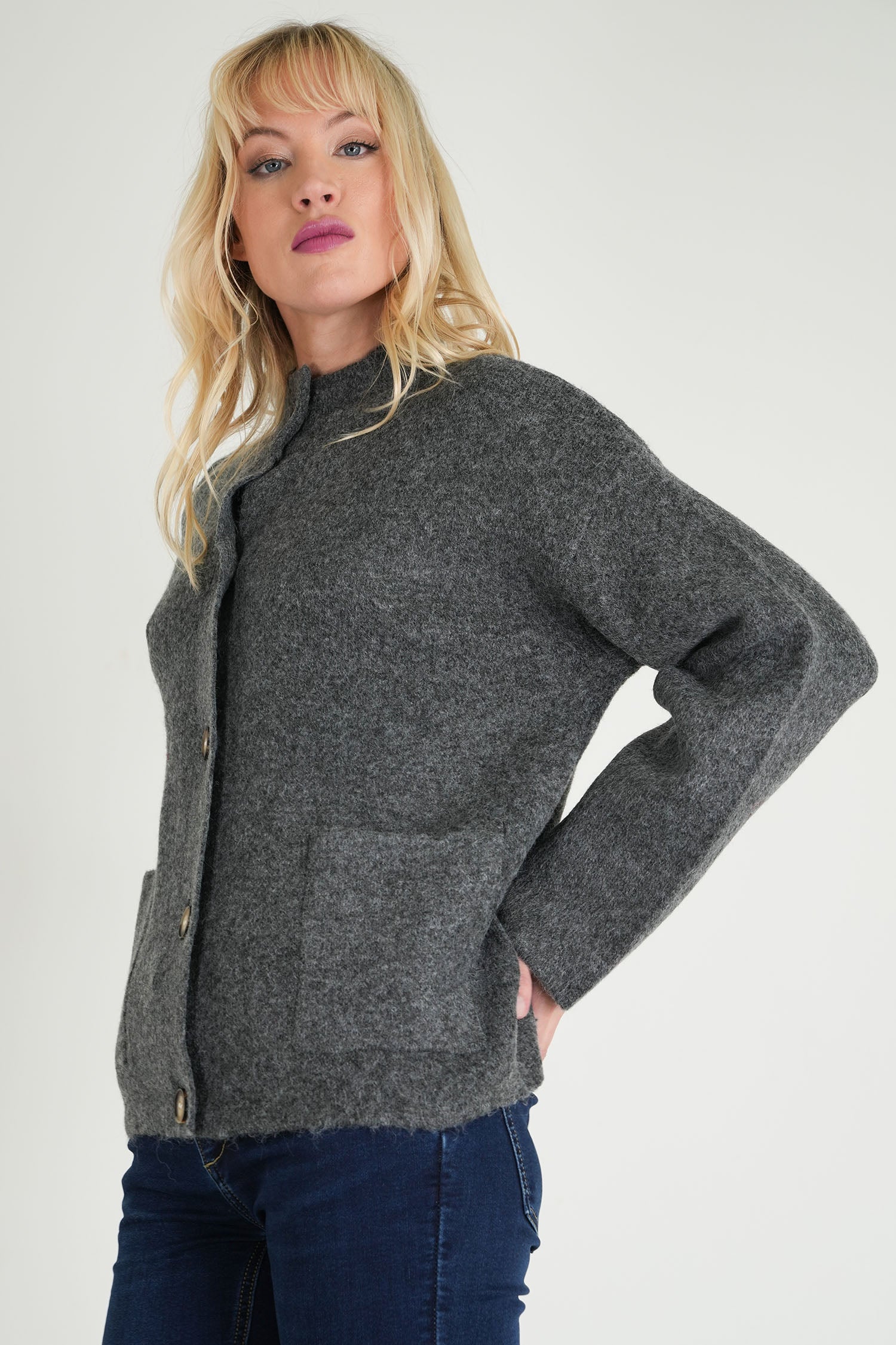Charcoal Jane Cardigan