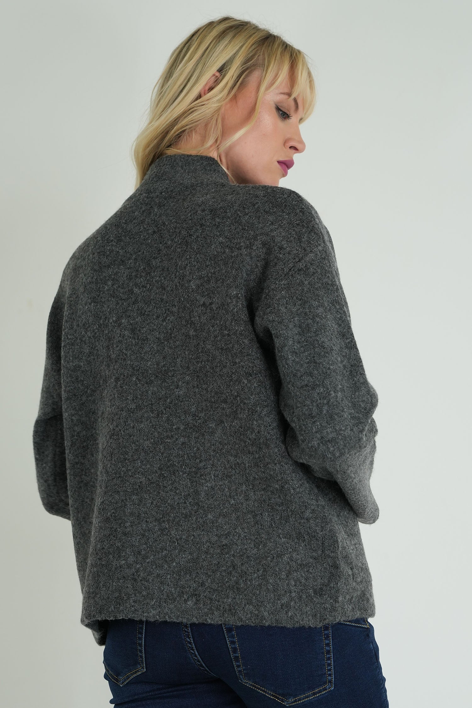 Charcoal Jane Cardigan
