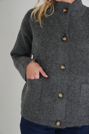 Charcoal Jane Cardigan