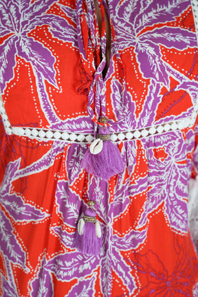 Red and Purple Kate Tunic