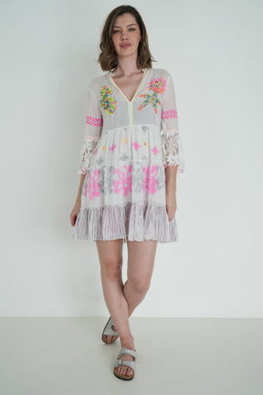 White Cotton Riviera Tunic