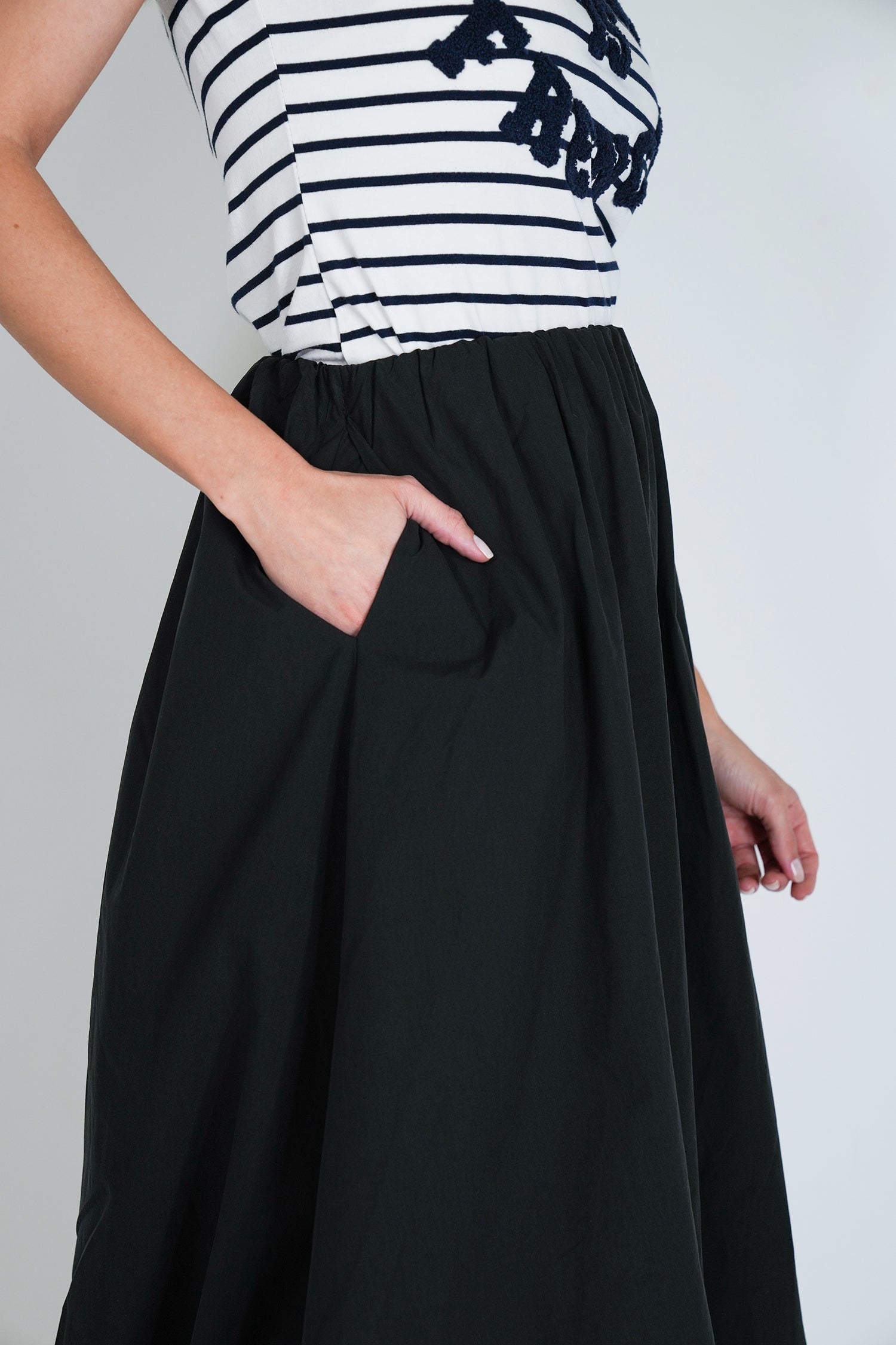 Black Bubble Skirt