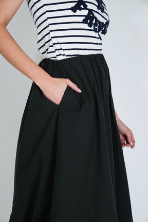 Black Bubble Skirt