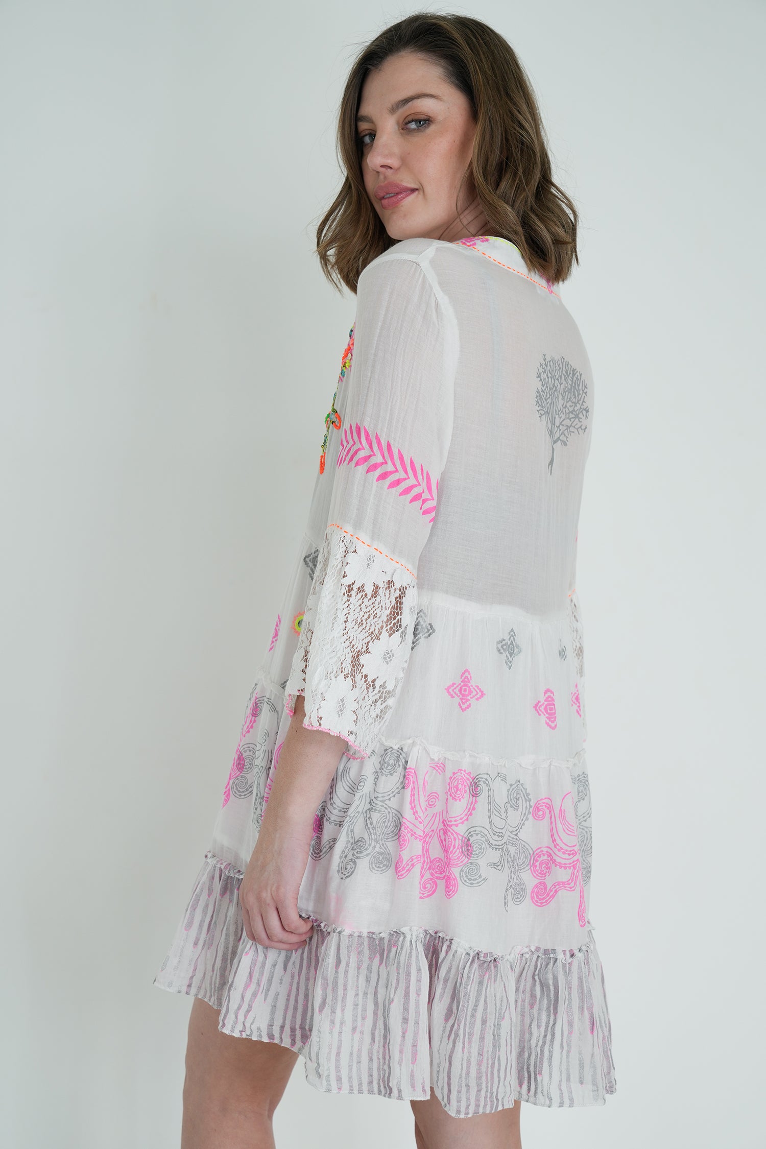 White Cotton Riviera Tunic