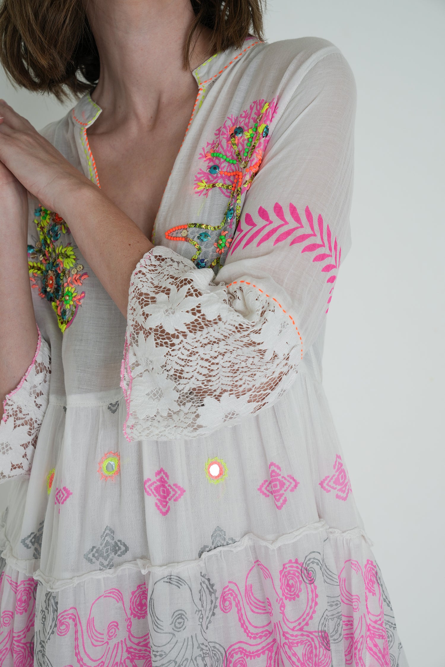 White Cotton Riviera Tunic