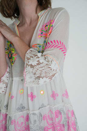 White Cotton Riviera Tunic