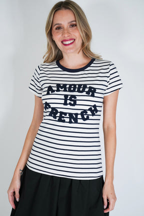 Ink Amour Striped Tee