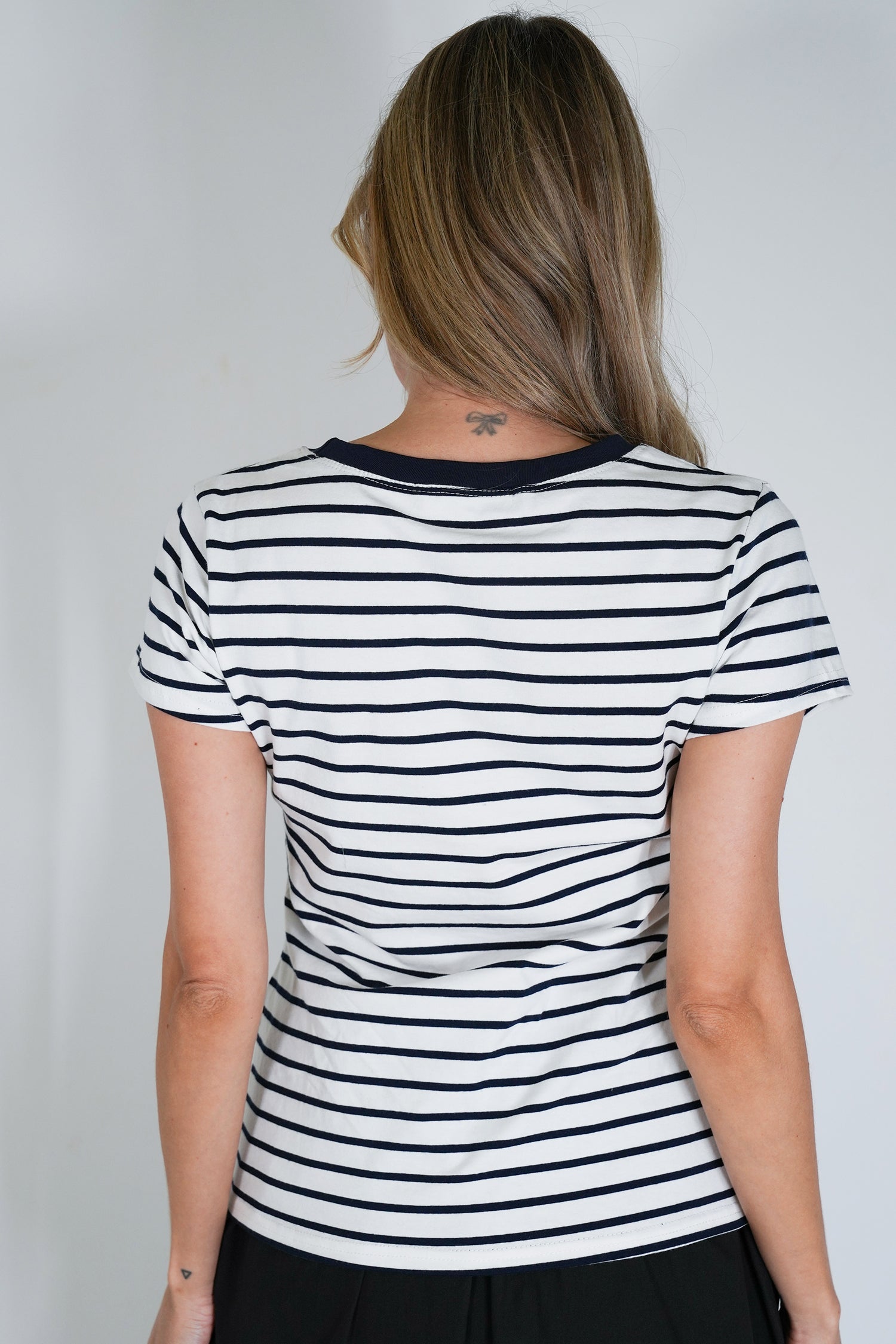 Ink Amour Striped Tee