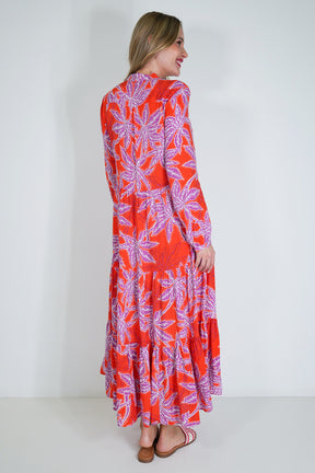 Red and Purple Kate Dress