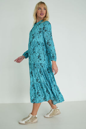 Turquoise Savannah Dress