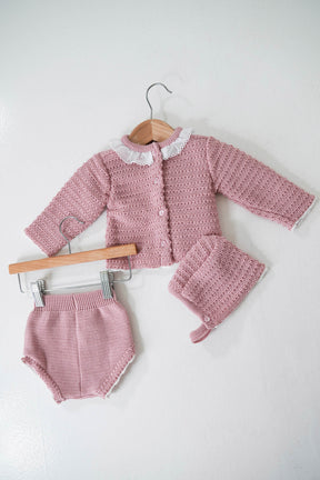 Dusty Pink Stella Knit Set