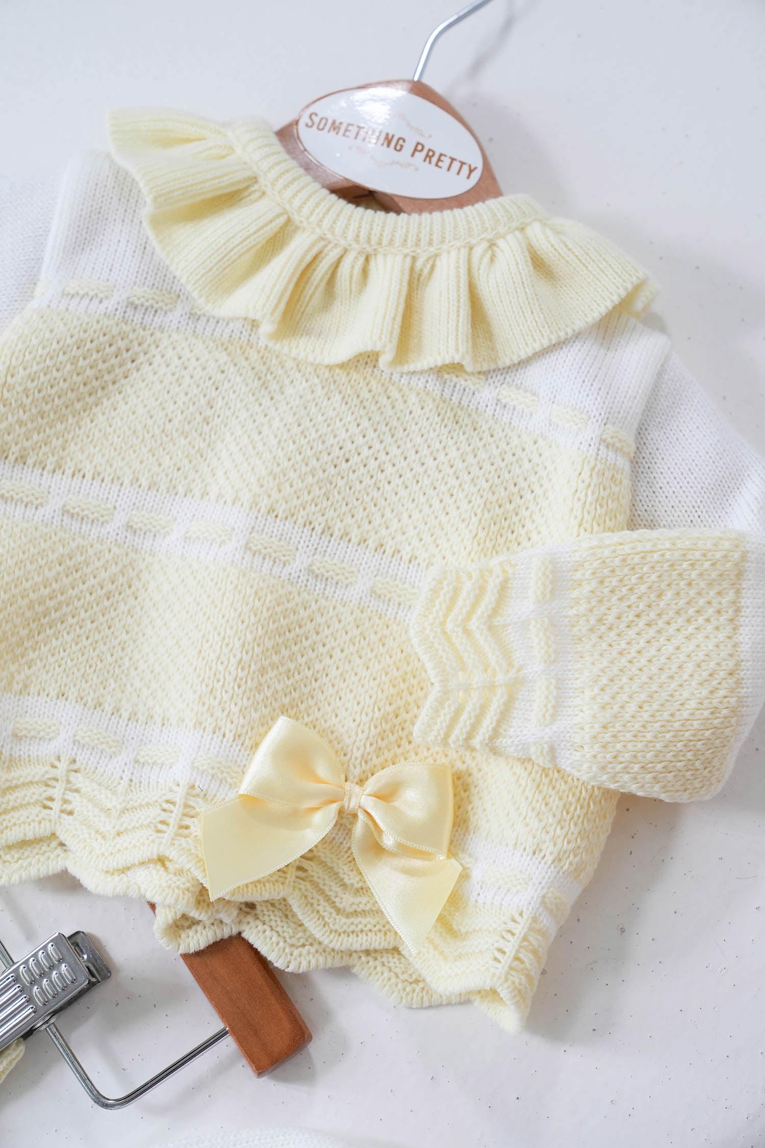 Yellow Aiyla Knit Set