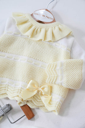 Yellow Aiyla Knit Set