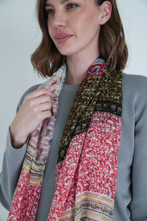 Red/Black Nicole Scarf