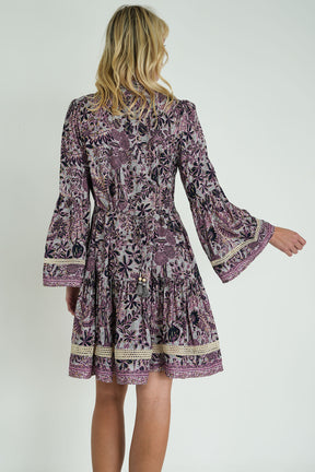 Pink and Black Ekta Tunic