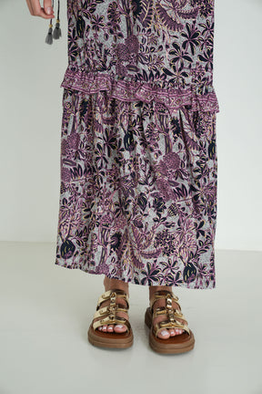 Pink and Black Andrea Dress
