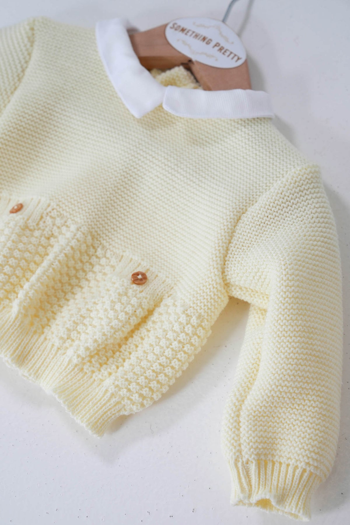 Yellow Knit Newborn Set
